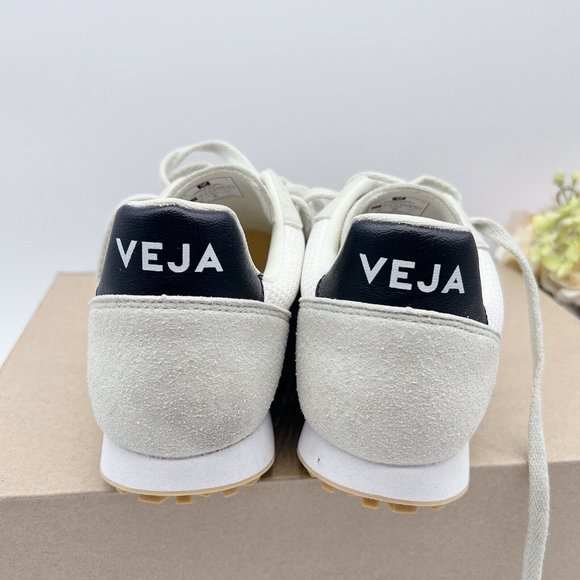 VEJA Rio Branco Fashion Running Shoe Sneaker White Black Nature Womens US 8 EU39 - Picture 5 of 10